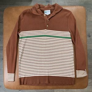 Vintage Men’s Striped Knit Shirt